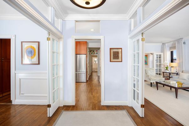 Interior, Recessed Lighting, Stainless Steel Appliances, Wood Texture Flooring