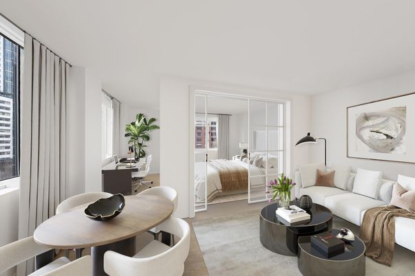Bedroom, Dining room, Interior, Living room