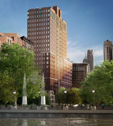 Exterior, Facade, Highrise