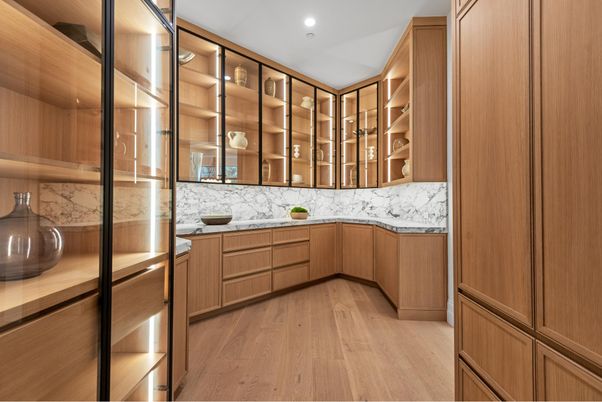 Interior, Recessed Lighting, Wood Texture Flooring