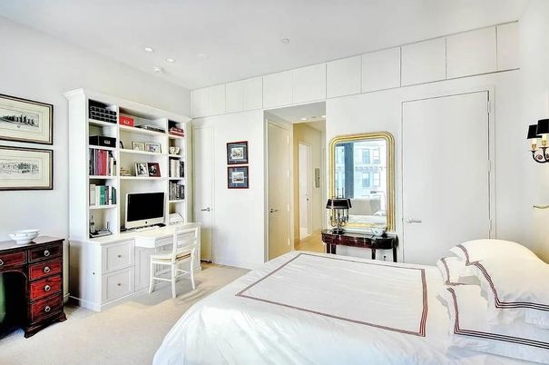 Bedroom, Home Office, Interior, Recessed Lighting