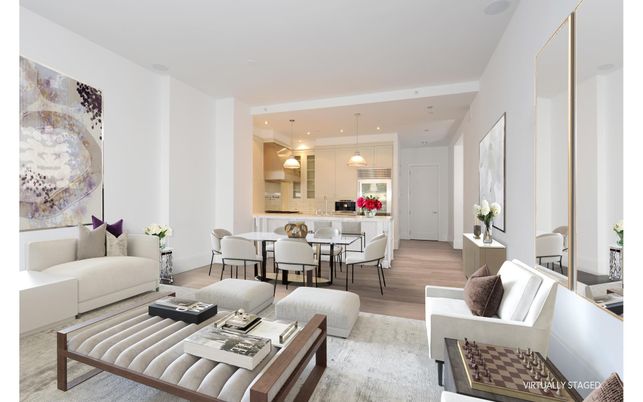 Dining room, Interior, Kitchen, Living room, Pendant Lights, Recessed Lighting, Wood Texture Flooring