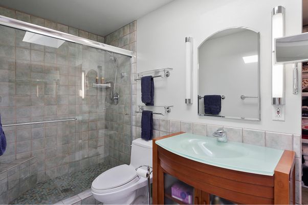 Bathroom, Glass Shower, Interior
