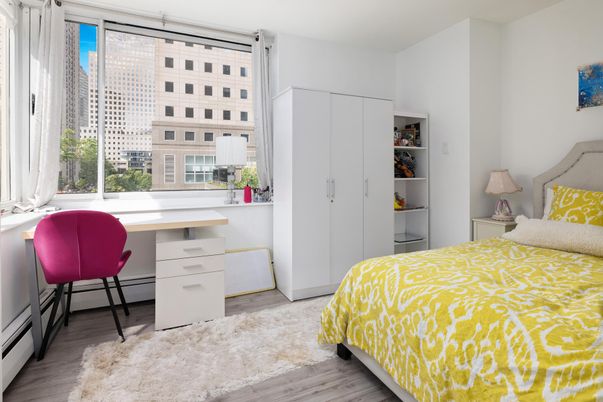 Bedroom, Home Office, Interior, Wood Texture Flooring