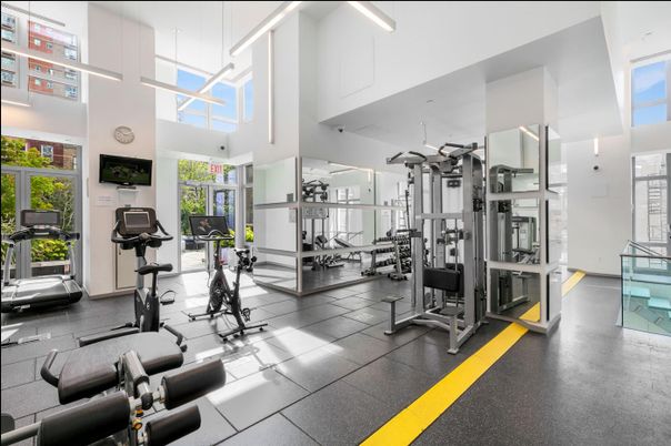 Fitness Equipment, Gym, Interior