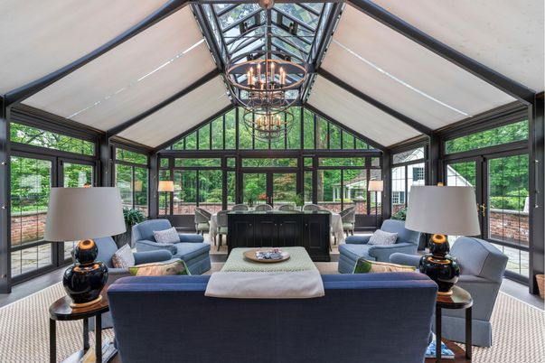 Chandelier, Interior, Living room, Sun Room
