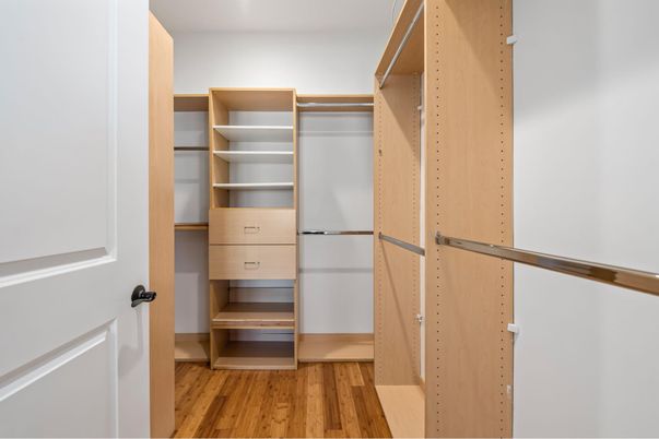 Interior, Walk-in Closets, Wood Texture Flooring