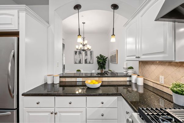 Interior, Kitchen, Pendant Lights, Stainless Steel Appliances