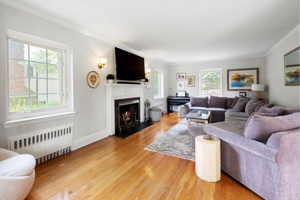 Fireplace, Interior, Living room, Piano, Wood Texture Flooring