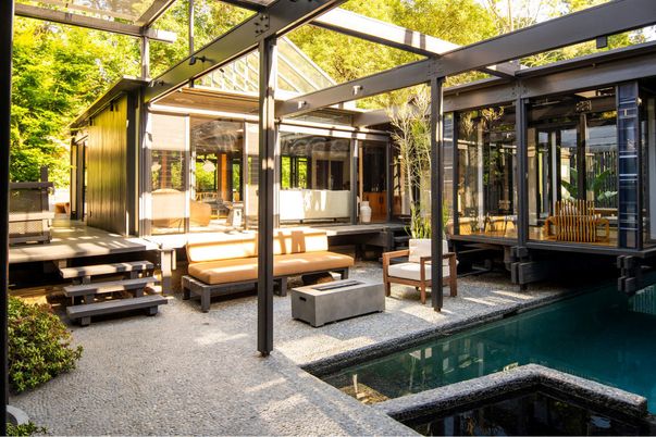 Exterior, Pool, Sun Room