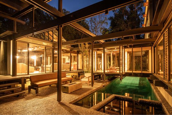 Glass Ceilings, Interior, Pool, Sun Room