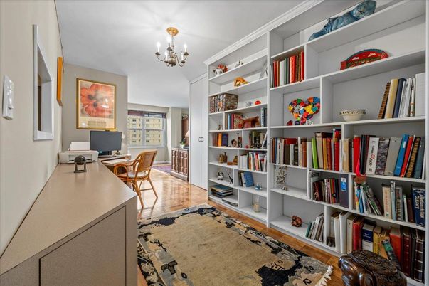 Chandelier, Home Office, Interior, Wood Texture Flooring