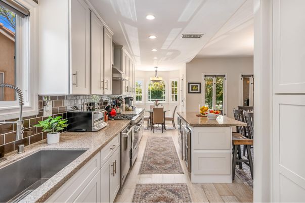 Dining room, Interior, Kitchen, Pendant Lights, Recessed Lighting