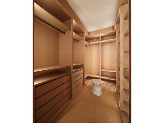 Interior, Recessed Lighting, Walk-in Closets, Wood Texture Flooring