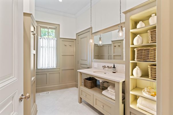 Bathroom, Interior, Pendant Lights, Recessed Lighting