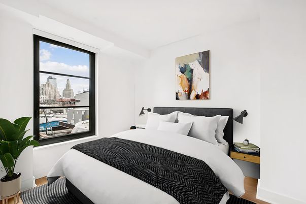 Bedroom, Interior, Water, Wood Texture Flooring