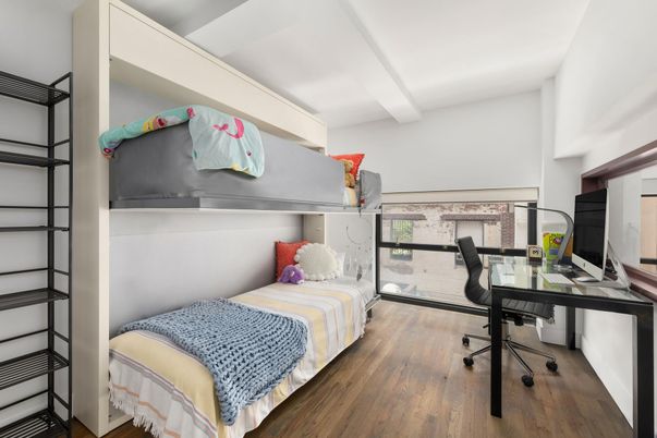 Bedroom, Home Office, Interior, Wood Texture Flooring