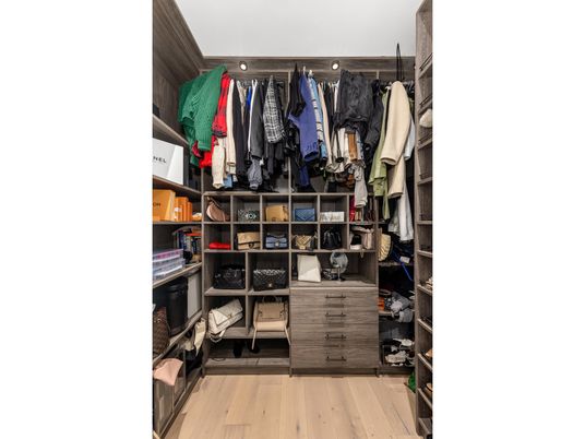 Interior, Recessed Lighting, Walk-in Closets, Wood Texture Flooring
