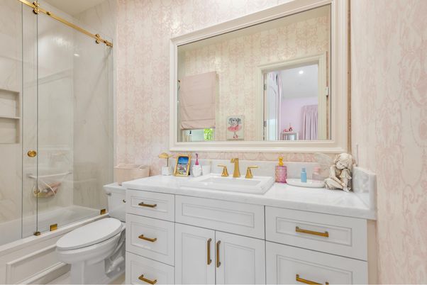 Bathroom, Glass Shower, Interior