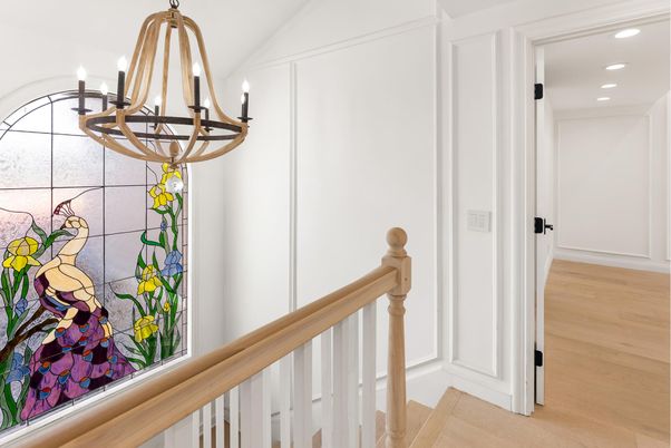 Chandelier, Interior, Recessed Lighting, Wood Texture Flooring