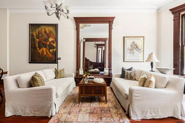 Chandelier, Interior, Living room, Wood Texture Flooring