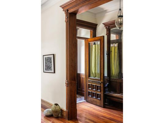 Interior, Pendant Lights, Wood Texture Flooring