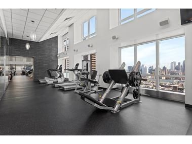 Fitness Equipment, Gym, Interior, Pendant Lights