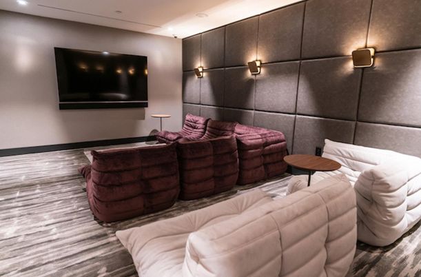 Interior, Recessed Lighting, Theatre Room