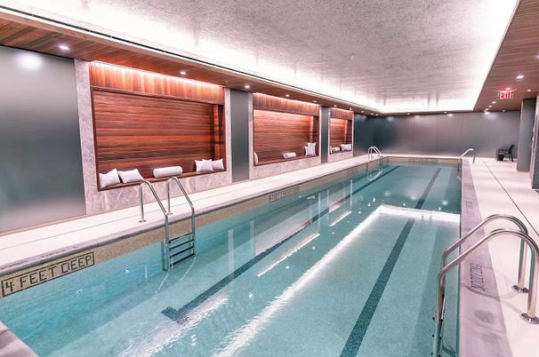 Interior, Pool, Recessed Lighting