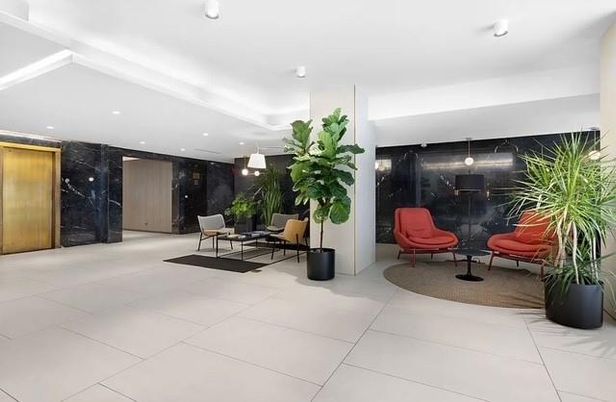 Interior, Living room, Marble Walls, Pendant Lights, Recessed Lighting