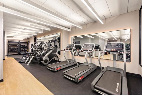 Fitness Equipment, Gym, Interior