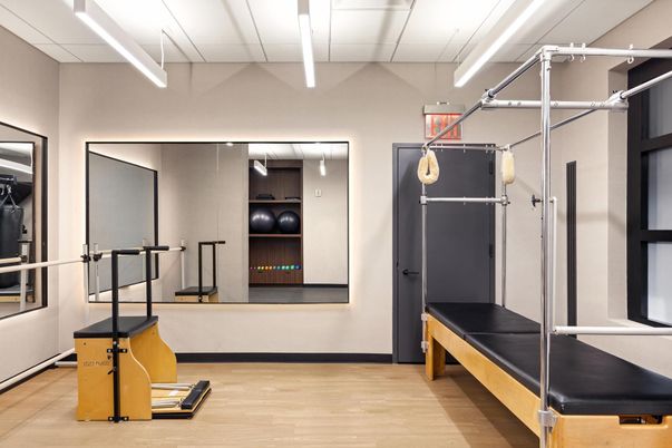 Fireplace, Fitness Equipment, Interior, Wood Texture Flooring