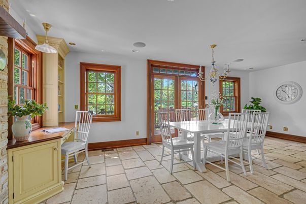 Dining room, Interior, Pendant Lights, Recessed Lighting