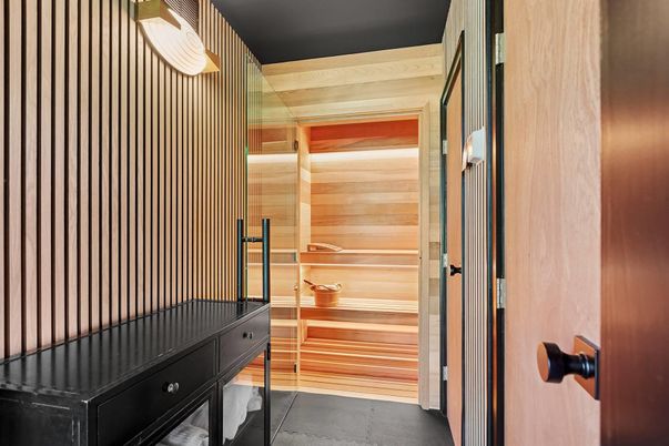 Interior, Sauna Room