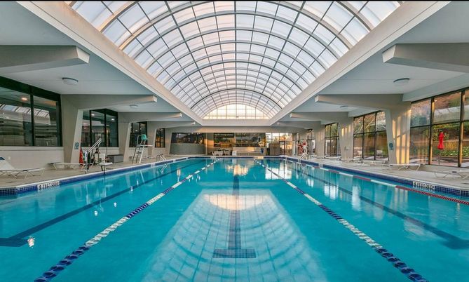 Glass Ceilings, Interior, Pool