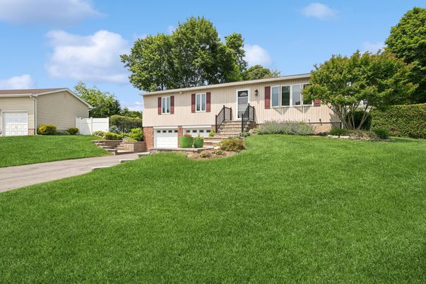 Attached, Backyard, Exterior, Facade, Raised Ranch