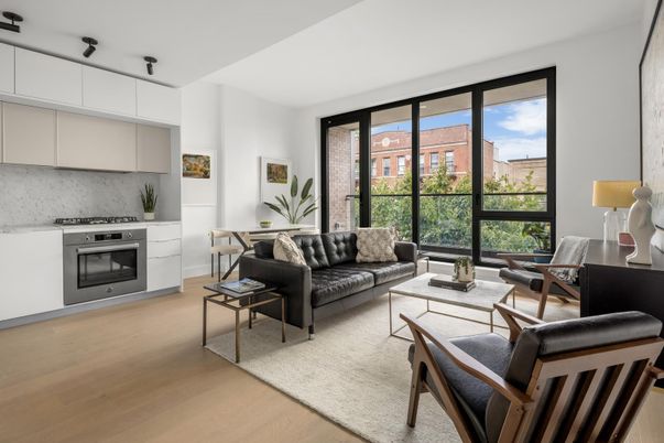 Interior, Kitchen, Living room, Stainless Steel Appliances, Wood Texture Flooring