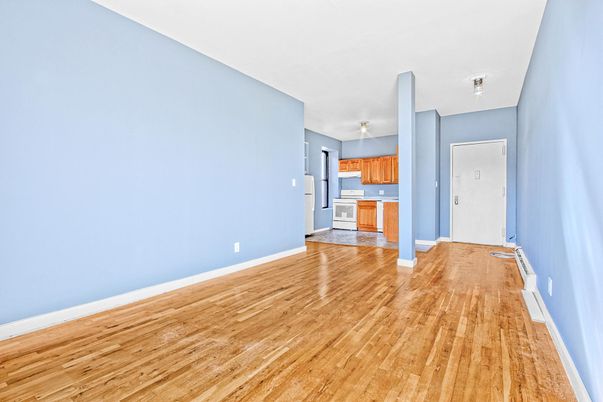 Empty room, Interior, Kitchen, Wood Texture Flooring