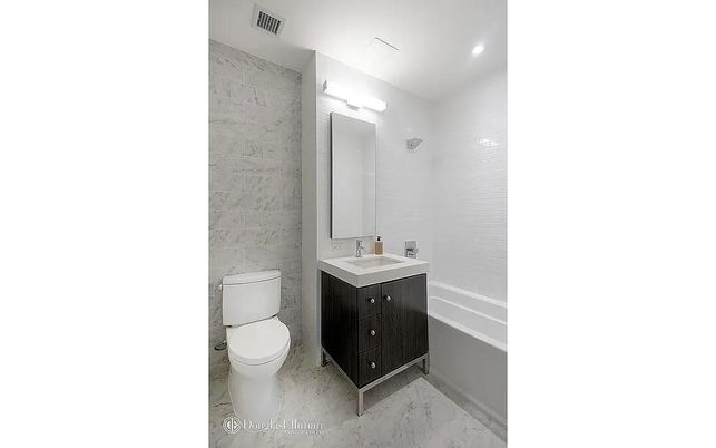 Bathroom, Interior, Marble, Recessed Lighting