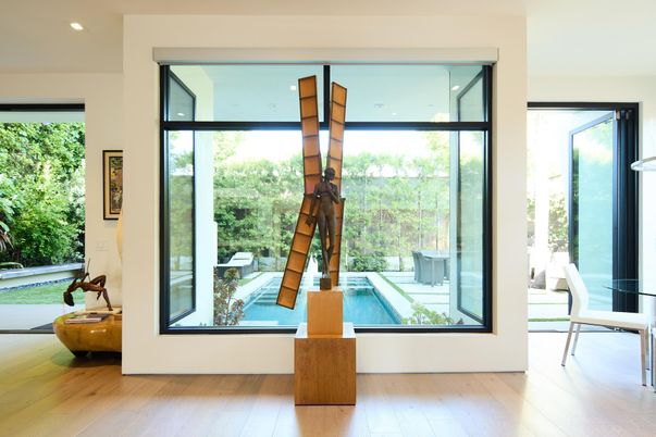 Interior, Recessed Lighting, Wood Texture Flooring