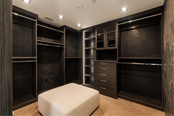 Interior, Recessed Lighting, Walk-in Closets, Wood Texture Flooring