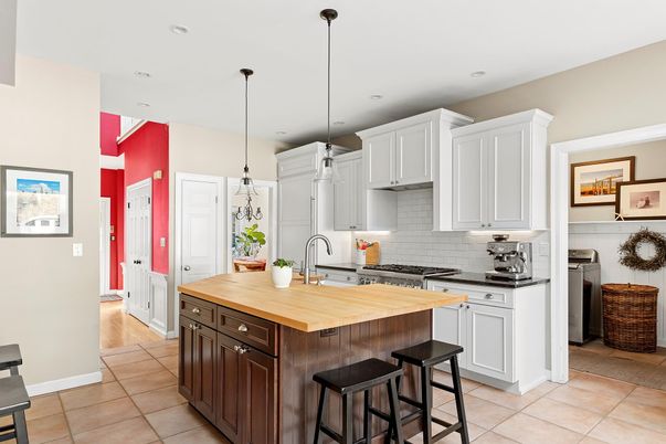 Interior, Kitchen, Pendant Lights, Recessed Lighting