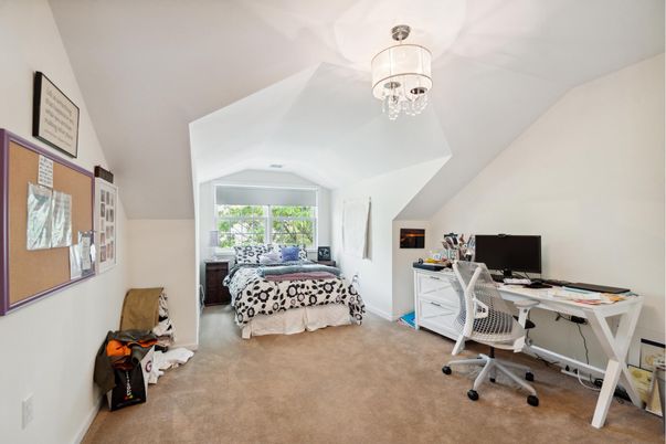 Bedroom, Chandelier, Home Office, Interior