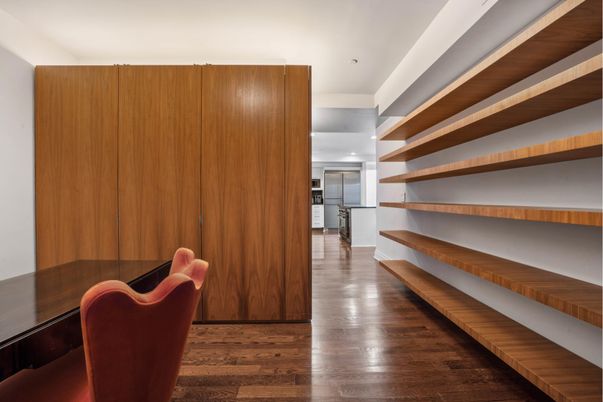 Interior, Recessed Lighting, Wood Texture Flooring