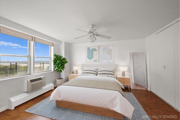 Bedroom, Interior, Water, Wood Texture Flooring
