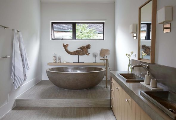 Bathroom, Dual Sink Vanities, Interior