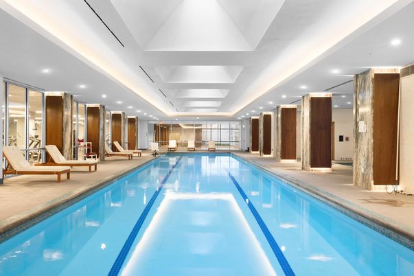 Interior, Pool, Recessed Lighting