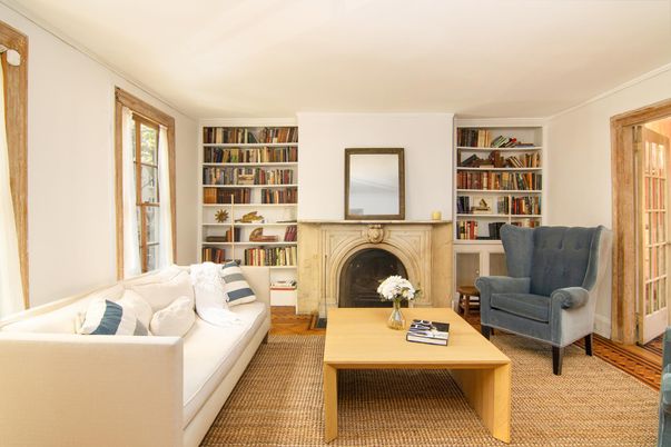 Fireplace, Interior, Living room, Wood Texture Flooring