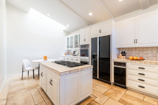 Interior, Kitchen, Recessed Lighting, Tile Countertops