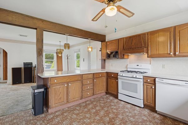 Interior, Kitchen, Pendant Lights